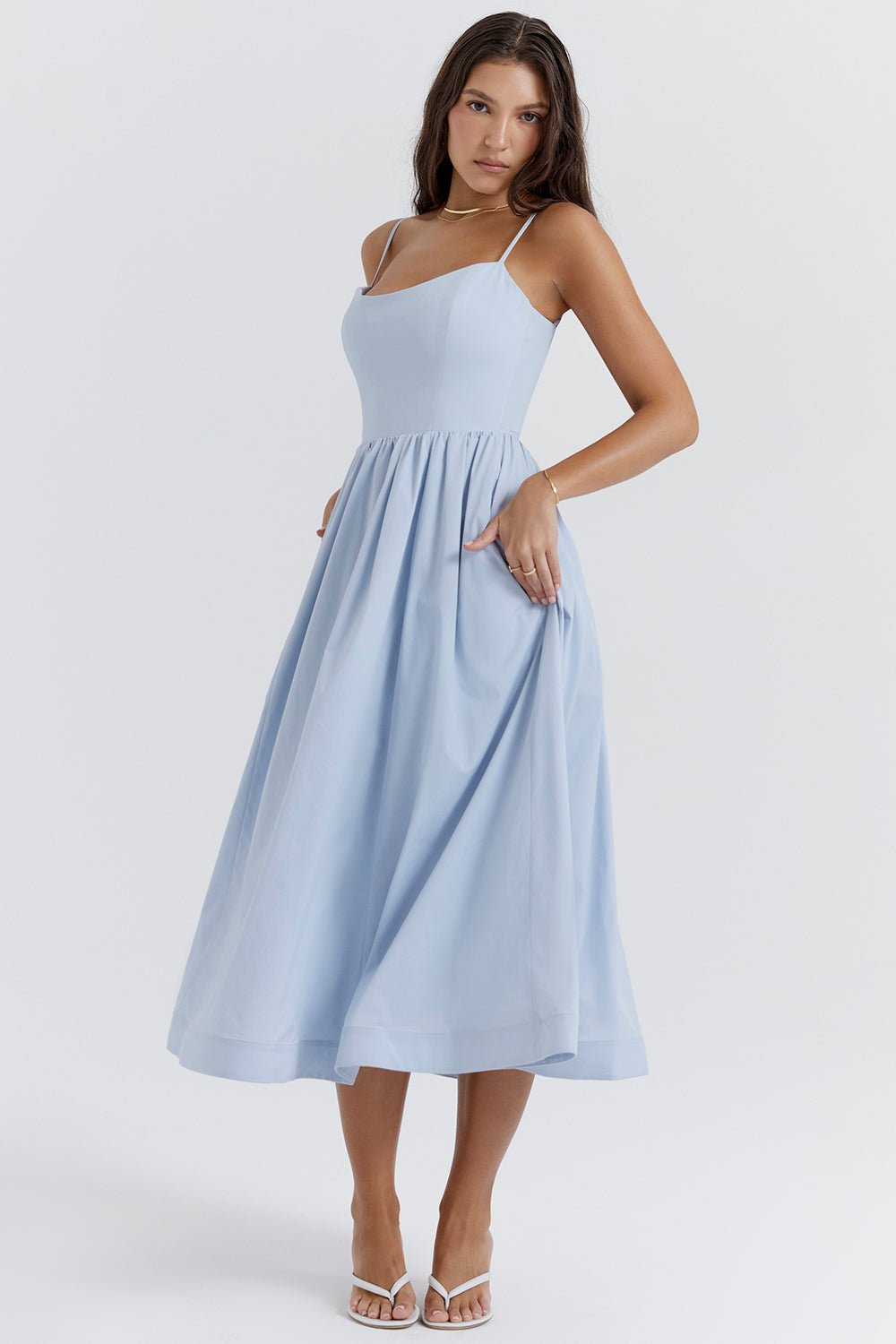 Charlotte - Corset Midi Dress