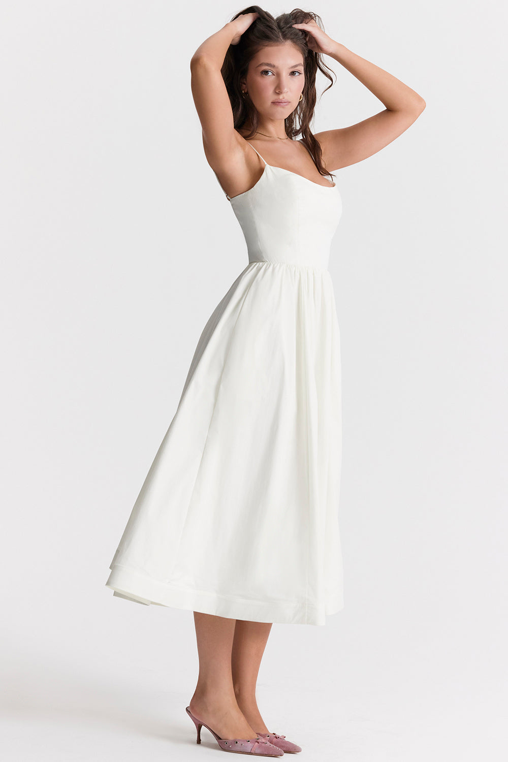 Charlotte - Corset Midi Dress
