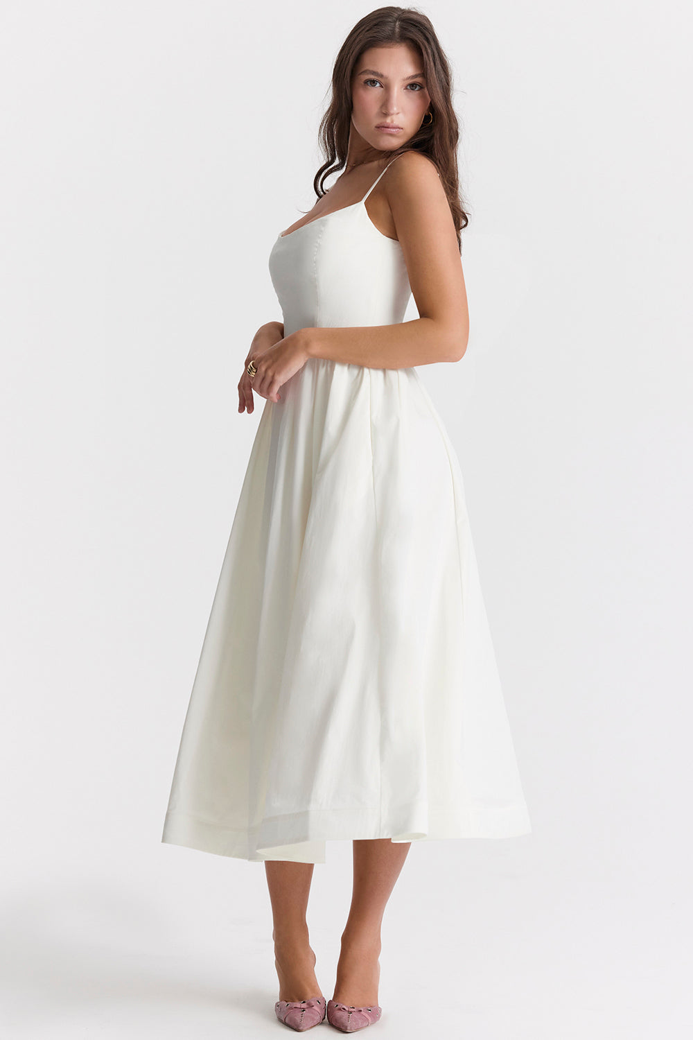 Charlotte - Corset Midi Dress