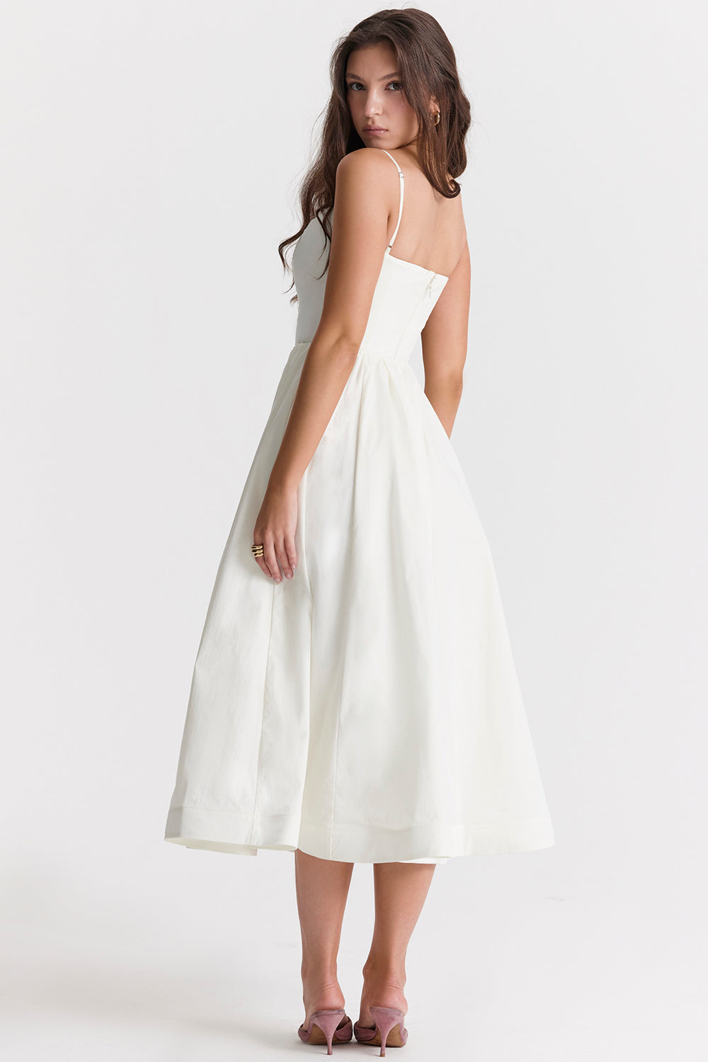 Charlotte - Corset Midi Dress