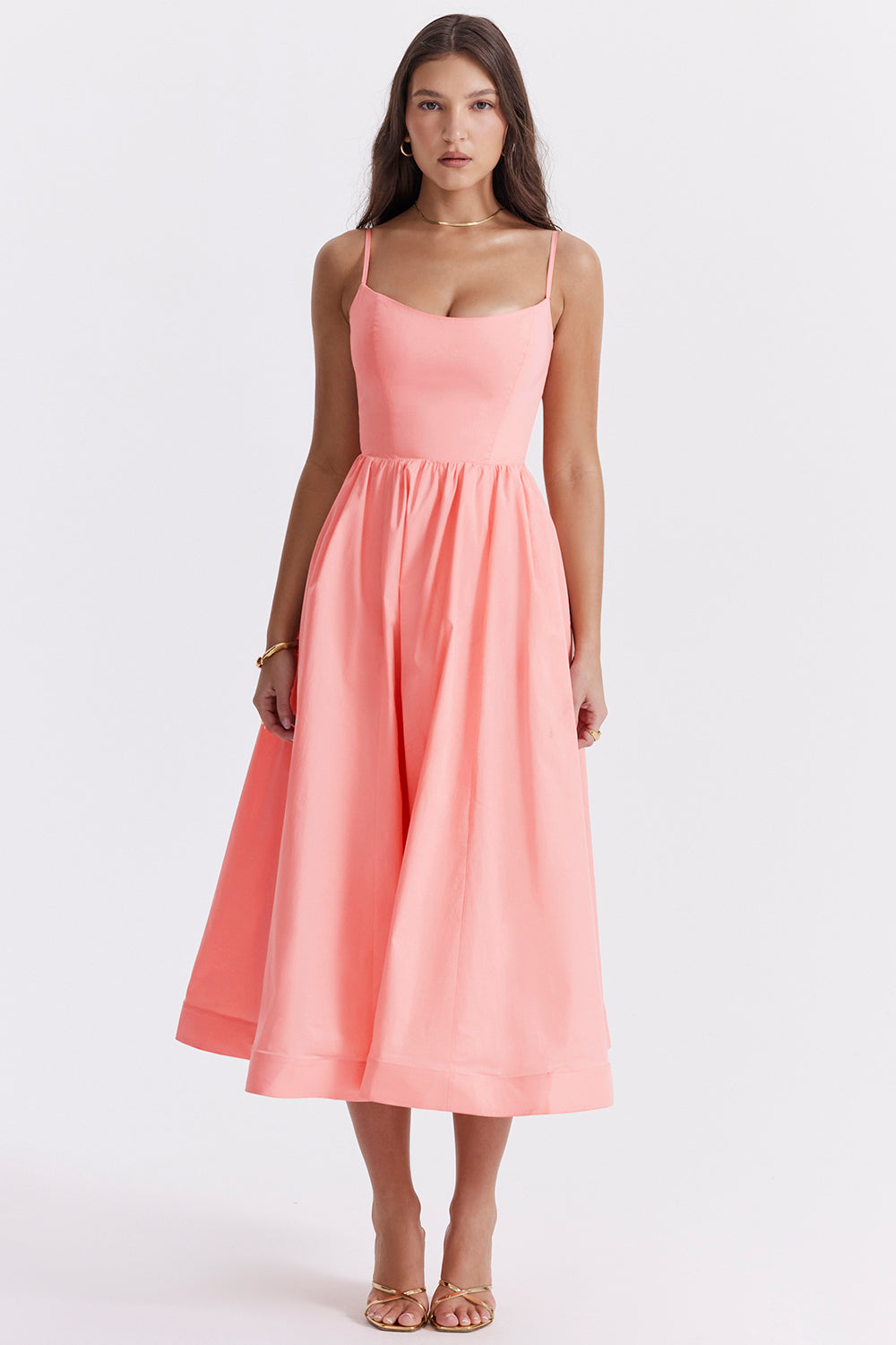 Charlotte - Corset Midi Dress