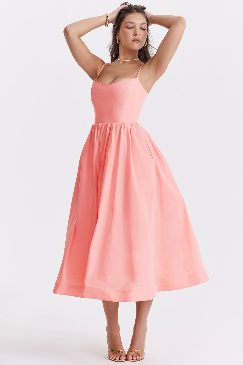 Charlotte - Corset Midi Dress