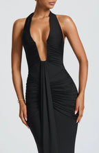 Berenice - Draped Jersey Maxi Dress