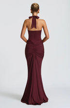 Berenice - Draped Jersey Maxi Dress