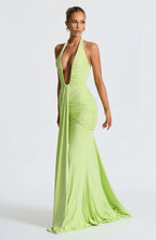 Berenice - Draped Jersey Maxi Dress